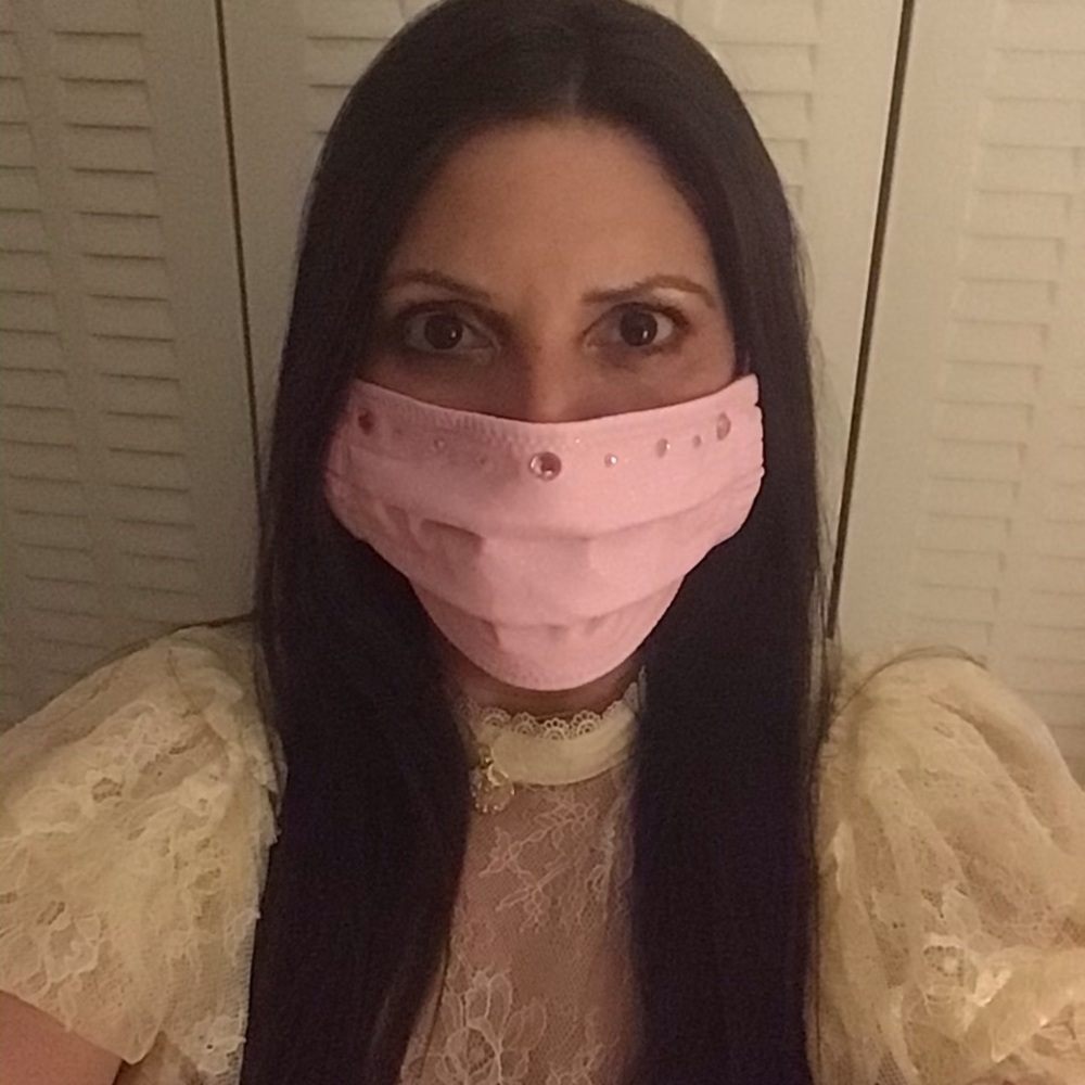 😷BNWT BOHEMIAN ARMENIAN COTTON FACE MASK + DUSTER